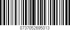 Código de barras (EAN, GTIN, SKU, ISBN): '0737052695013'