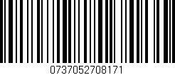 Código de barras (EAN, GTIN, SKU, ISBN): '0737052708171'