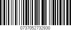 Código de barras (EAN, GTIN, SKU, ISBN): '0737052732930'