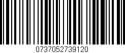 Código de barras (EAN, GTIN, SKU, ISBN): '0737052739120'