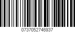 Código de barras (EAN, GTIN, SKU, ISBN): '0737052746937'