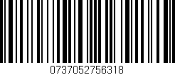 Código de barras (EAN, GTIN, SKU, ISBN): '0737052756318'
