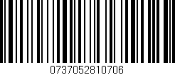 Código de barras (EAN, GTIN, SKU, ISBN): '0737052810706'