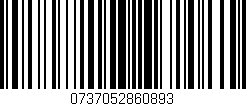 Código de barras (EAN, GTIN, SKU, ISBN): '0737052860893'