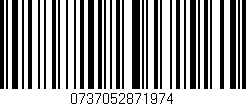 Código de barras (EAN, GTIN, SKU, ISBN): '0737052871974'