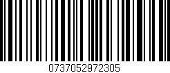 Código de barras (EAN, GTIN, SKU, ISBN): '0737052972305'