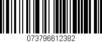 Código de barras (EAN, GTIN, SKU, ISBN): '073796612382'