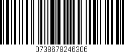 Código de barras (EAN, GTIN, SKU, ISBN): '0738678246306'