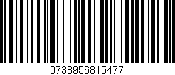 Código de barras (EAN, GTIN, SKU, ISBN): '0738956815477'