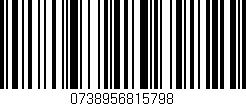 Código de barras (EAN, GTIN, SKU, ISBN): '0738956815798'
