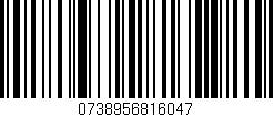 Código de barras (EAN, GTIN, SKU, ISBN): '0738956816047'