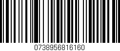 Código de barras (EAN, GTIN, SKU, ISBN): '0738956816160'