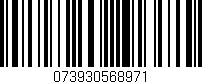 Código de barras (EAN, GTIN, SKU, ISBN): '073930568971'