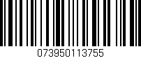 Código de barras (EAN, GTIN, SKU, ISBN): '073950113755'