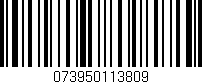 Código de barras (EAN, GTIN, SKU, ISBN): '073950113809'