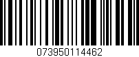 Código de barras (EAN, GTIN, SKU, ISBN): '073950114462'