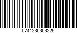 Código de barras (EAN, GTIN, SKU, ISBN): '0741360308329'