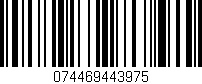 Código de barras (EAN, GTIN, SKU, ISBN): '074469443975'