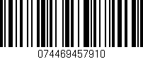 Código de barras (EAN, GTIN, SKU, ISBN): '074469457910'