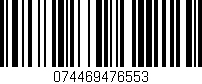 Código de barras (EAN, GTIN, SKU, ISBN): '074469476553'