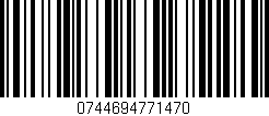 Código de barras (EAN, GTIN, SKU, ISBN): '0744694771470'