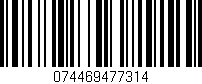 Código de barras (EAN, GTIN, SKU, ISBN): '074469477314'