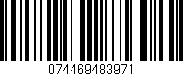 Código de barras (EAN, GTIN, SKU, ISBN): '074469483971'