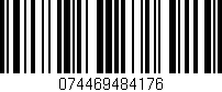 Código de barras (EAN, GTIN, SKU, ISBN): '074469484176'