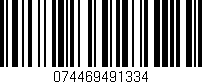 Código de barras (EAN, GTIN, SKU, ISBN): '074469491334'