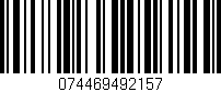 Código de barras (EAN, GTIN, SKU, ISBN): '074469492157'