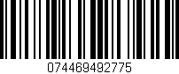 Código de barras (EAN, GTIN, SKU, ISBN): '074469492775'