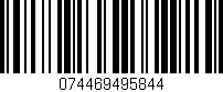 Código de barras (EAN, GTIN, SKU, ISBN): '074469495844'