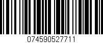 Código de barras (EAN, GTIN, SKU, ISBN): '074590527711'