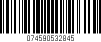 Código de barras (EAN, GTIN, SKU, ISBN): '074590532845'