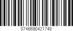 Código de barras (EAN, GTIN, SKU, ISBN): '0746690421748'