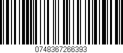 Código de barras (EAN, GTIN, SKU, ISBN): '0748367266393'