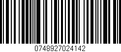 Código de barras (EAN, GTIN, SKU, ISBN): '0748927024142'