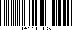 Código de barras (EAN, GTIN, SKU, ISBN): '0751320380845'
