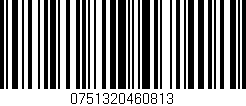 Código de barras (EAN, GTIN, SKU, ISBN): '0751320460813'