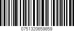 Código de barras (EAN, GTIN, SKU, ISBN): '0751320659859'