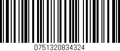 Código de barras (EAN, GTIN, SKU, ISBN): '0751320834324'