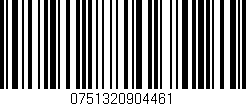 Código de barras (EAN, GTIN, SKU, ISBN): '0751320904461'