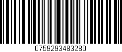 Código de barras (EAN, GTIN, SKU, ISBN): '0759293483280'