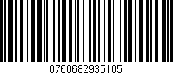 Código de barras (EAN, GTIN, SKU, ISBN): '0760682935105'