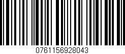 Código de barras (EAN, GTIN, SKU, ISBN): '0761156928043'
