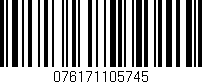 Código de barras (EAN, GTIN, SKU, ISBN): '076171105745'