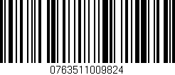 Código de barras (EAN, GTIN, SKU, ISBN): '0763511009824'