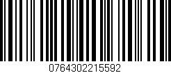 Código de barras (EAN, GTIN, SKU, ISBN): '0764302215592'