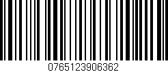 Código de barras (EAN, GTIN, SKU, ISBN): '0765123906362'