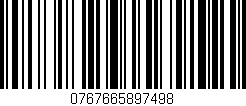 Código de barras (EAN, GTIN, SKU, ISBN): '0767665897498'